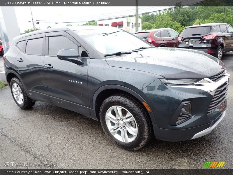 Nightfall Metallic / Jet Black 2019 Chevrolet Blazer 2.5L Cloth