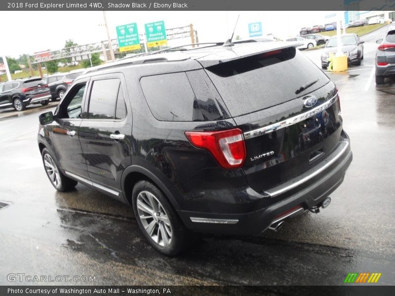 Shadow Black / Ebony Black 2018 Ford Explorer Limited 4WD