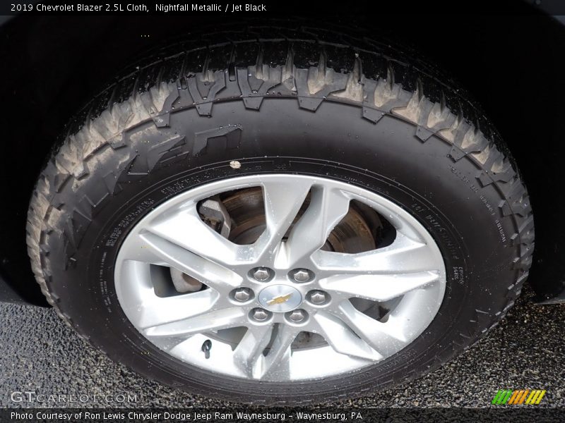 Nightfall Metallic / Jet Black 2019 Chevrolet Blazer 2.5L Cloth
