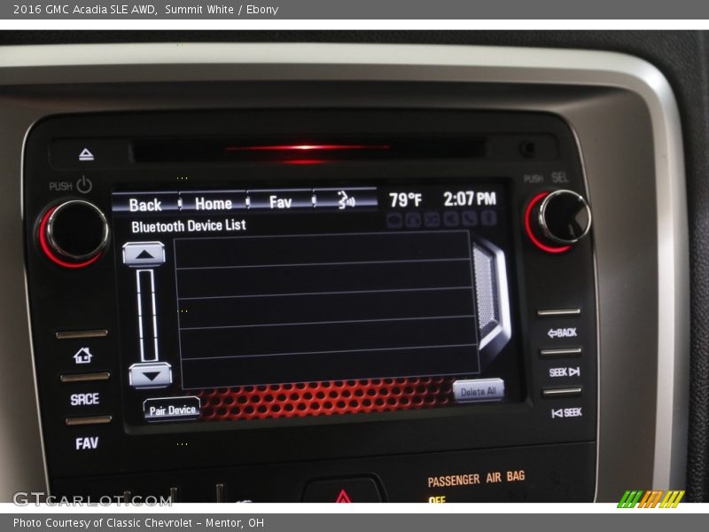 Summit White / Ebony 2016 GMC Acadia SLE AWD