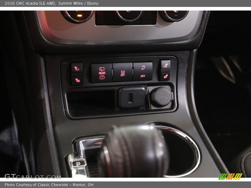 Summit White / Ebony 2016 GMC Acadia SLE AWD