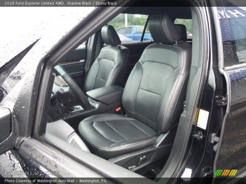 Shadow Black / Ebony Black 2018 Ford Explorer Limited 4WD