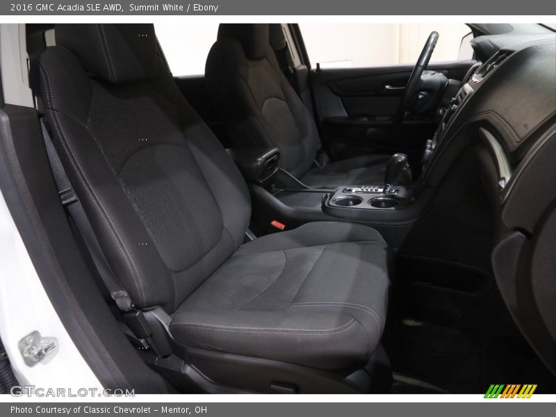Summit White / Ebony 2016 GMC Acadia SLE AWD