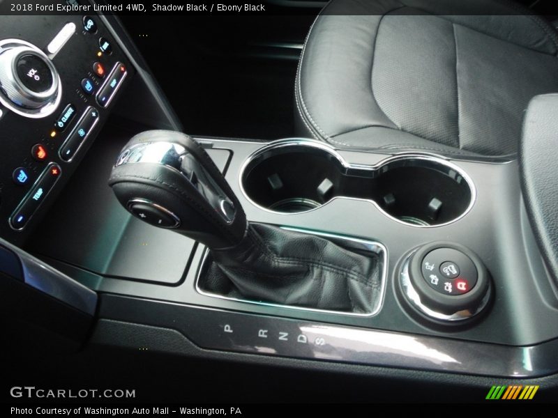 Shadow Black / Ebony Black 2018 Ford Explorer Limited 4WD