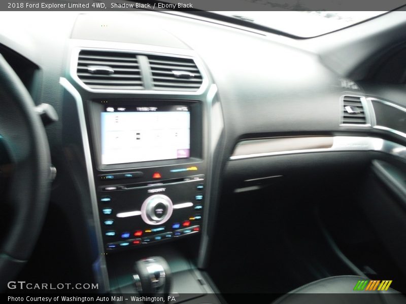 Shadow Black / Ebony Black 2018 Ford Explorer Limited 4WD
