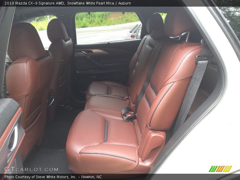 Rear Seat of 2019 CX-9 Signature AWD