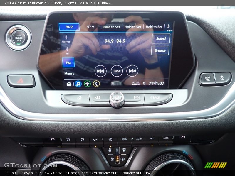Nightfall Metallic / Jet Black 2019 Chevrolet Blazer 2.5L Cloth