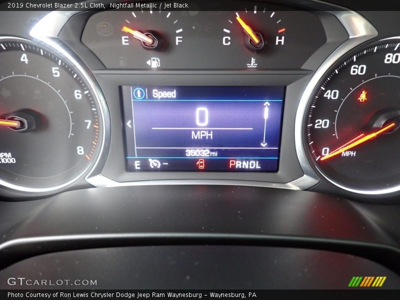 Nightfall Metallic / Jet Black 2019 Chevrolet Blazer 2.5L Cloth