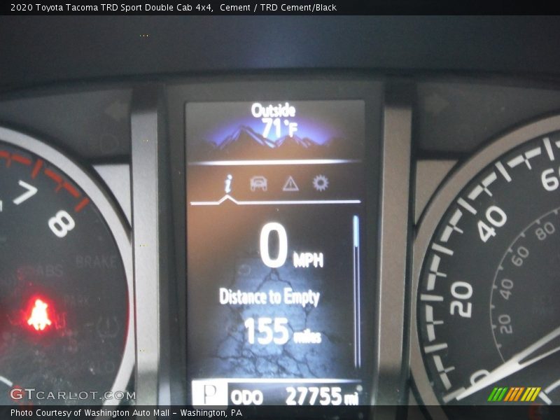 Cement / TRD Cement/Black 2020 Toyota Tacoma TRD Sport Double Cab 4x4