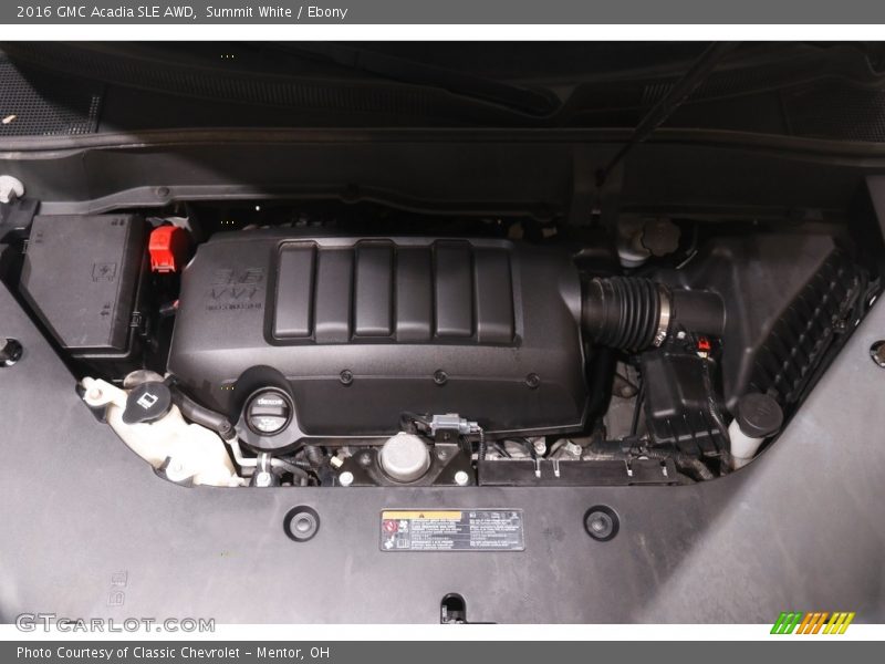 Summit White / Ebony 2016 GMC Acadia SLE AWD