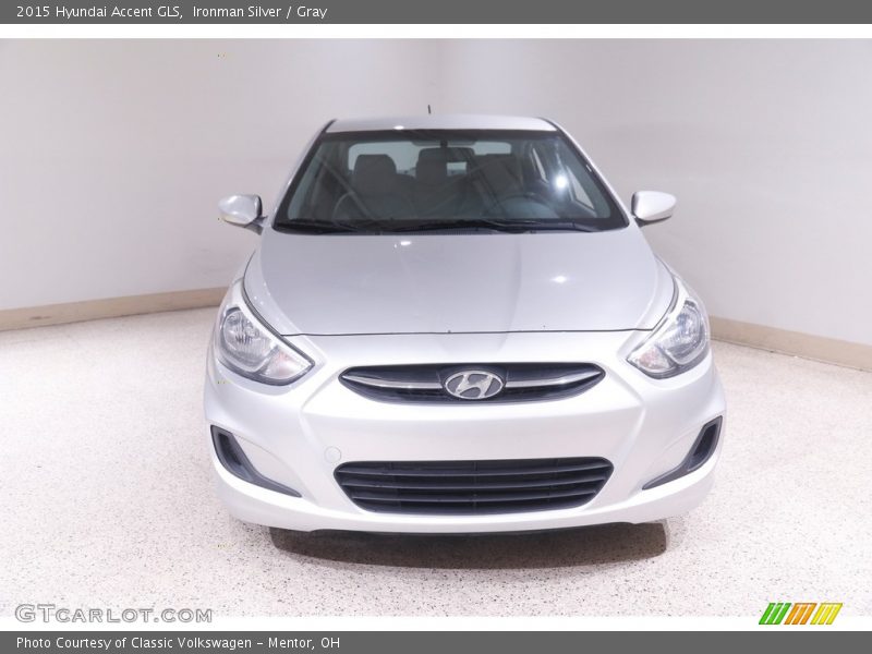 Ironman Silver / Gray 2015 Hyundai Accent GLS