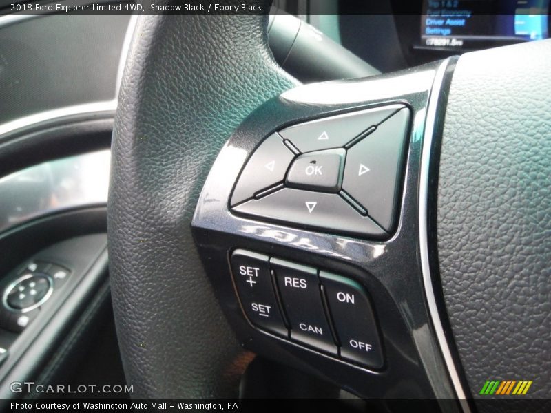 Shadow Black / Ebony Black 2018 Ford Explorer Limited 4WD