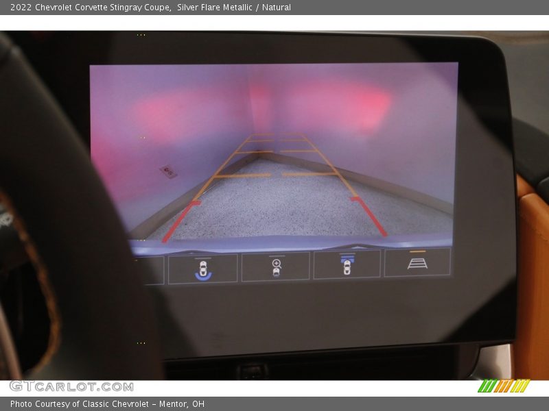 Controls of 2022 Corvette Stingray Coupe