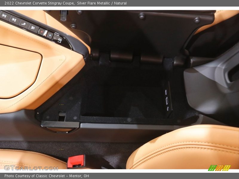 Silver Flare Metallic / Natural 2022 Chevrolet Corvette Stingray Coupe