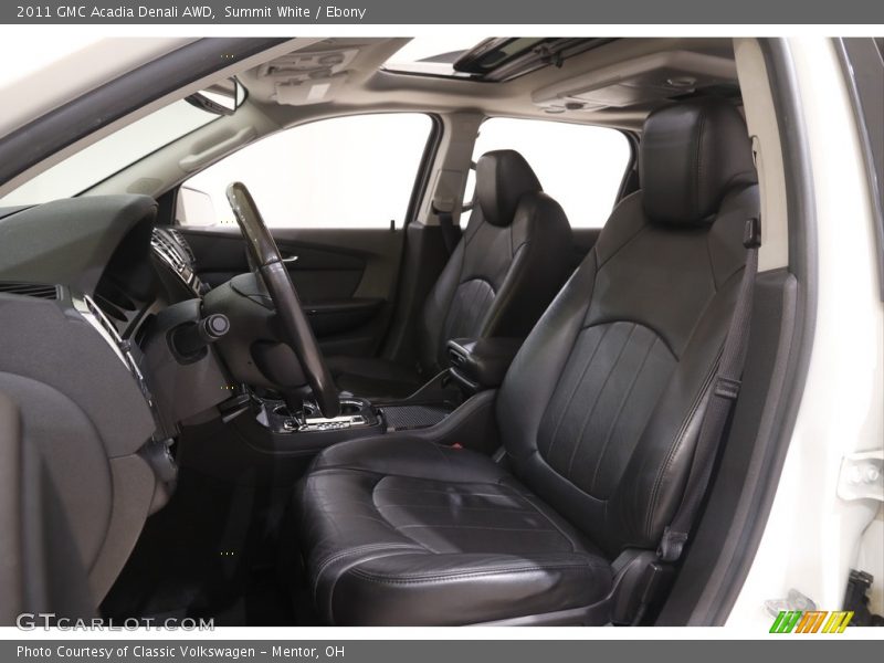 Summit White / Ebony 2011 GMC Acadia Denali AWD