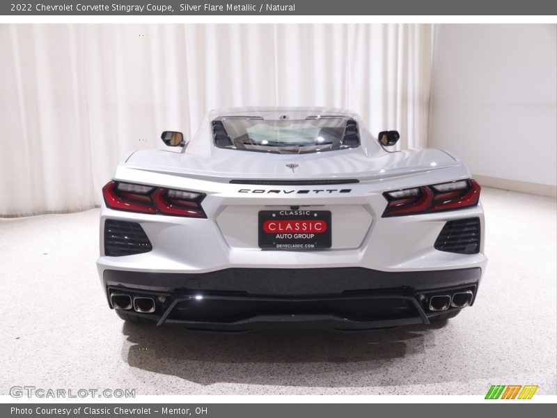 Silver Flare Metallic / Natural 2022 Chevrolet Corvette Stingray Coupe