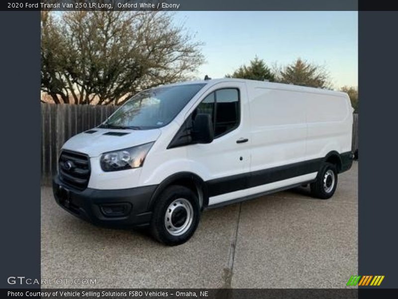 Front 3/4 View of 2020 Transit Van 250 LR Long