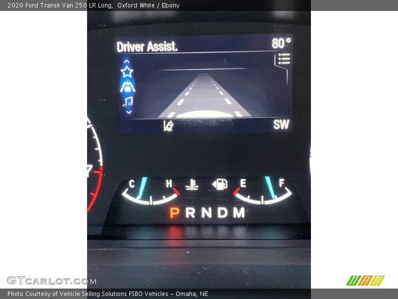 Oxford White / Ebony 2020 Ford Transit Van 250 LR Long