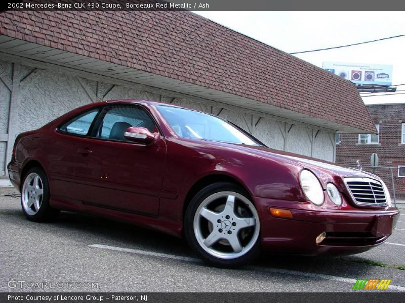 Bordeaux Red Metallic / Ash 2002 Mercedes-Benz CLK 430 Coupe