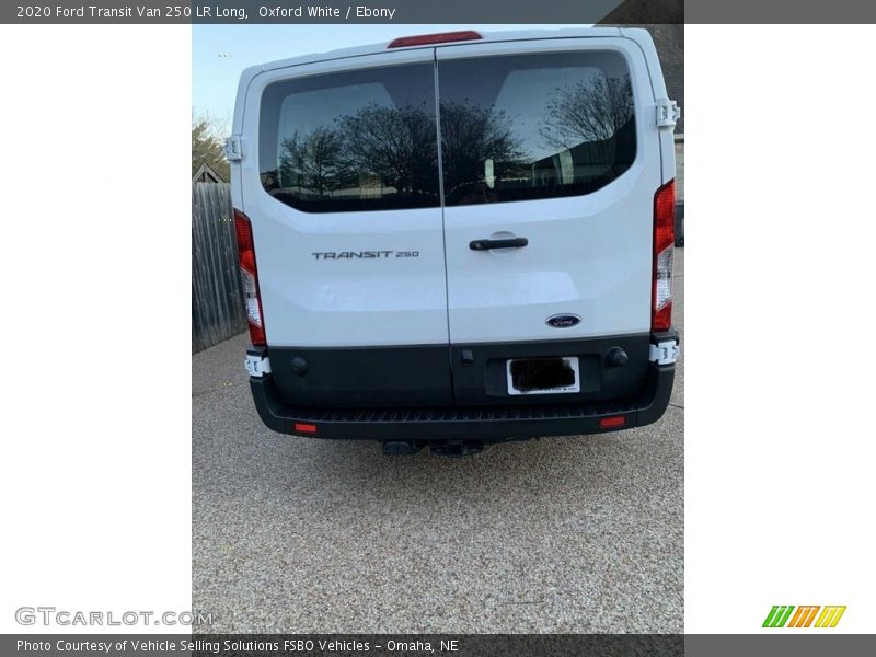 Oxford White / Ebony 2020 Ford Transit Van 250 LR Long