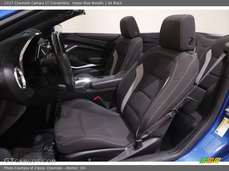 Front Seat of 2017 Camaro LT Convertible