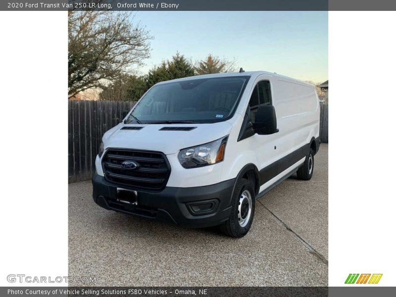 Oxford White / Ebony 2020 Ford Transit Van 250 LR Long