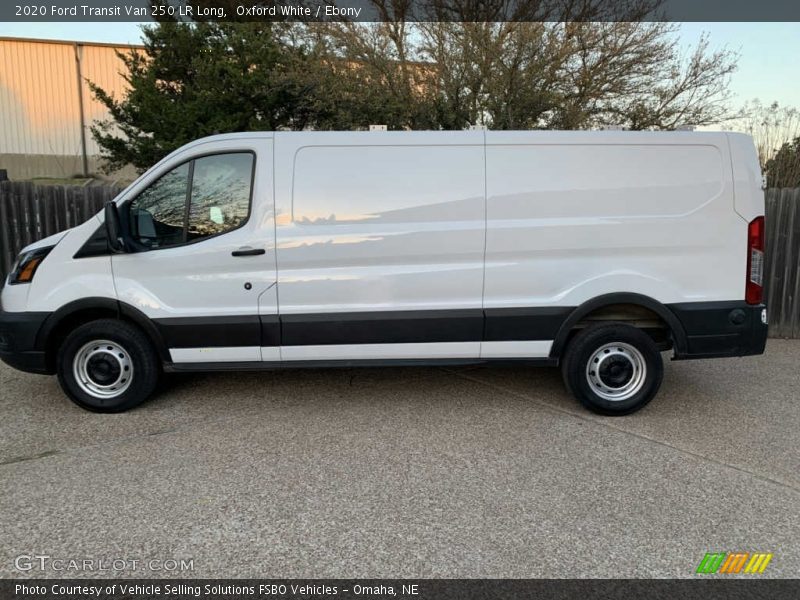 Oxford White / Ebony 2020 Ford Transit Van 250 LR Long