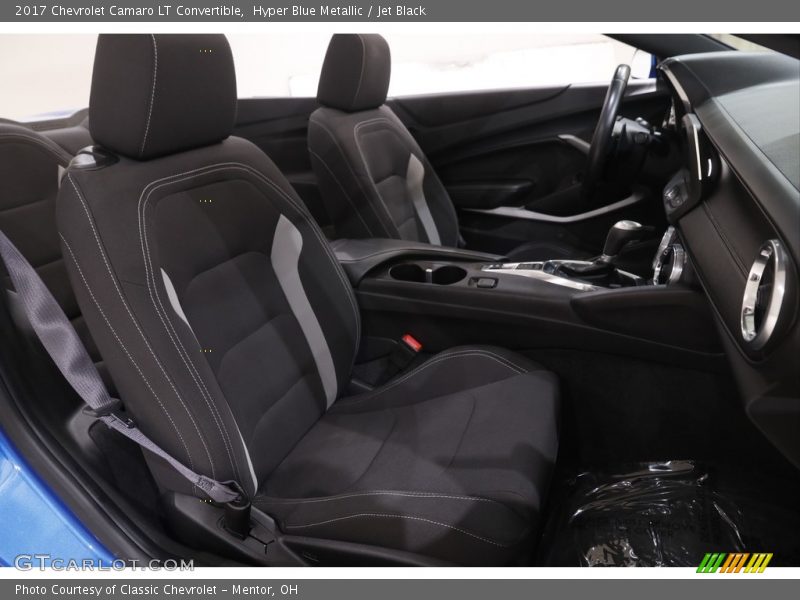 Front Seat of 2017 Camaro LT Convertible