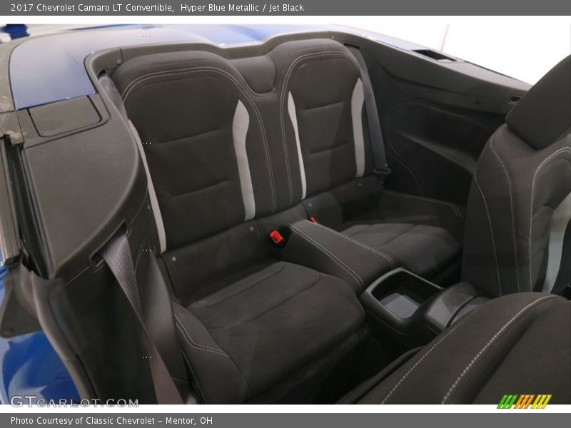Rear Seat of 2017 Camaro LT Convertible