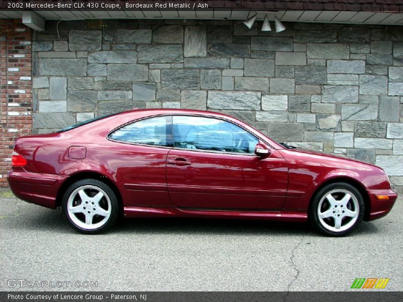  2002 CLK 430 Coupe Bordeaux Red Metallic