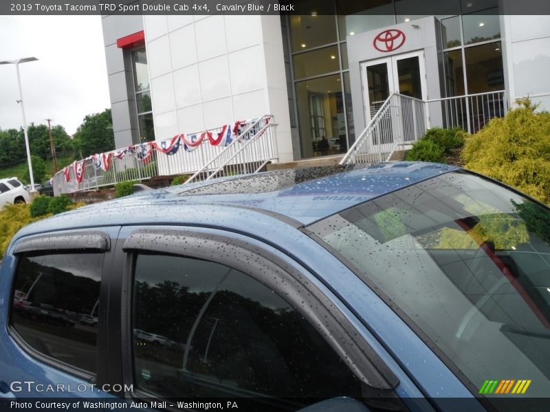 Cavalry Blue / Black 2019 Toyota Tacoma TRD Sport Double Cab 4x4