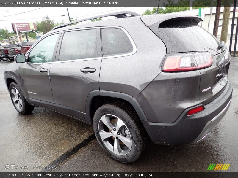 Granite Crystal Metallic / Black 2022 Jeep Cherokee Limited 4x4