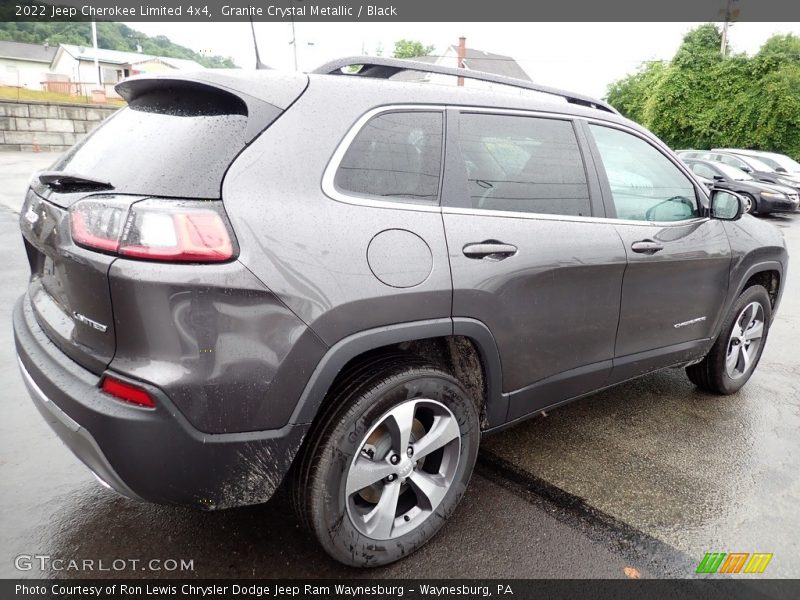 Granite Crystal Metallic / Black 2022 Jeep Cherokee Limited 4x4