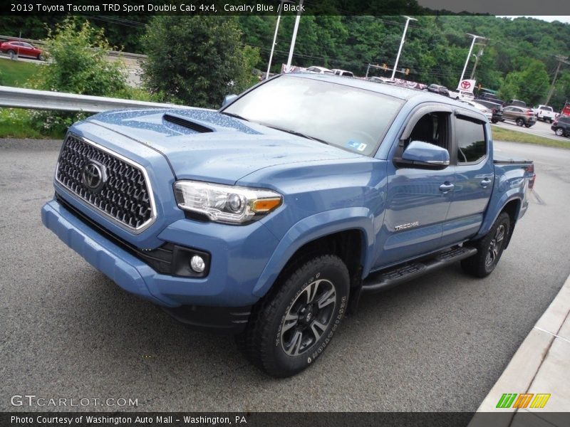 Cavalry Blue / Black 2019 Toyota Tacoma TRD Sport Double Cab 4x4