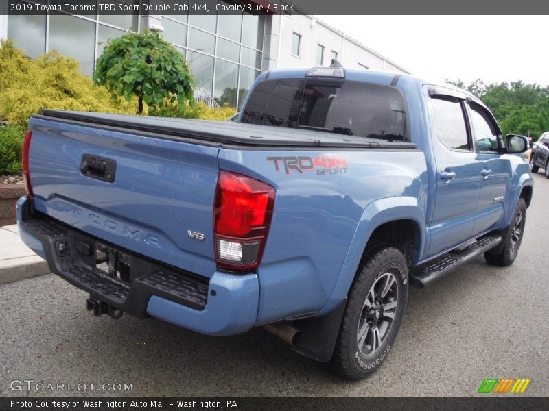 Cavalry Blue / Black 2019 Toyota Tacoma TRD Sport Double Cab 4x4