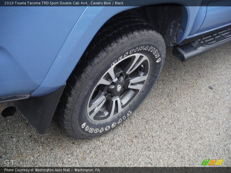 Cavalry Blue / Black 2019 Toyota Tacoma TRD Sport Double Cab 4x4