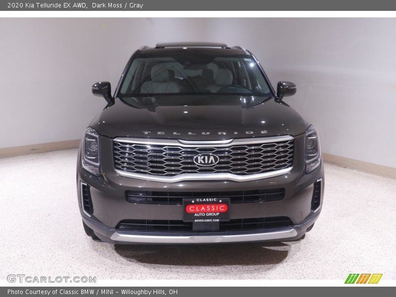 Dark Moss / Gray 2020 Kia Telluride EX AWD