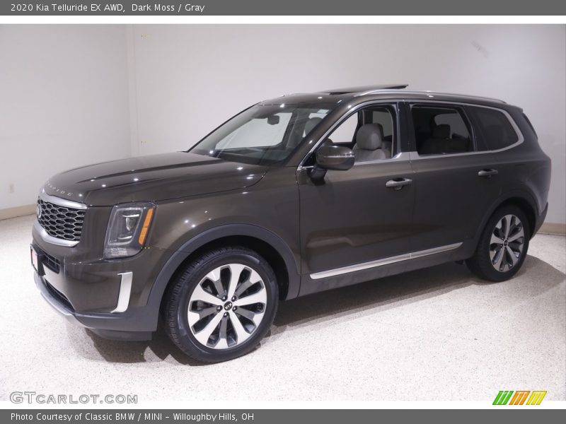 Dark Moss / Gray 2020 Kia Telluride EX AWD