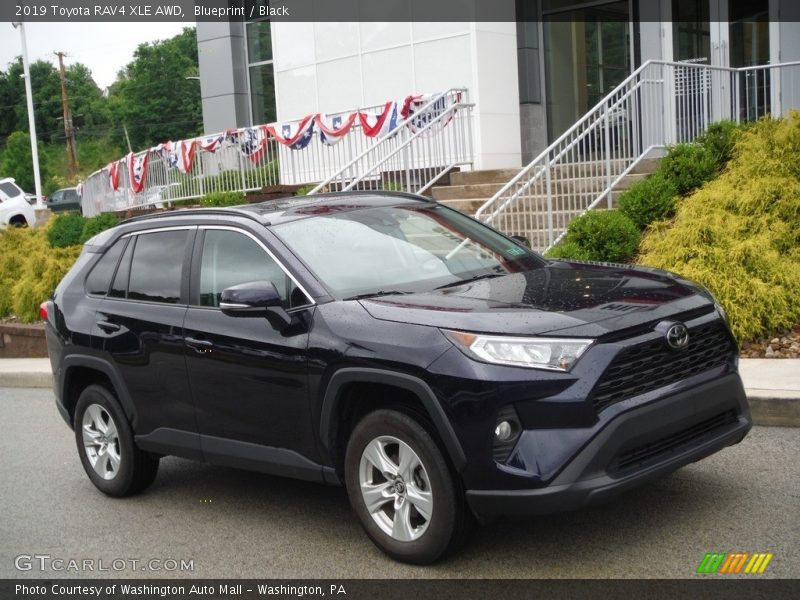 Blueprint / Black 2019 Toyota RAV4 XLE AWD