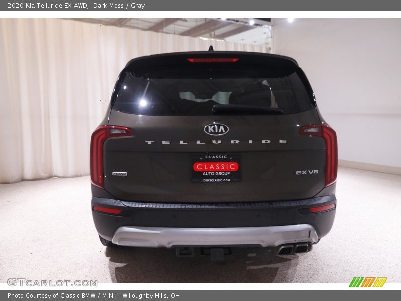 Dark Moss / Gray 2020 Kia Telluride EX AWD