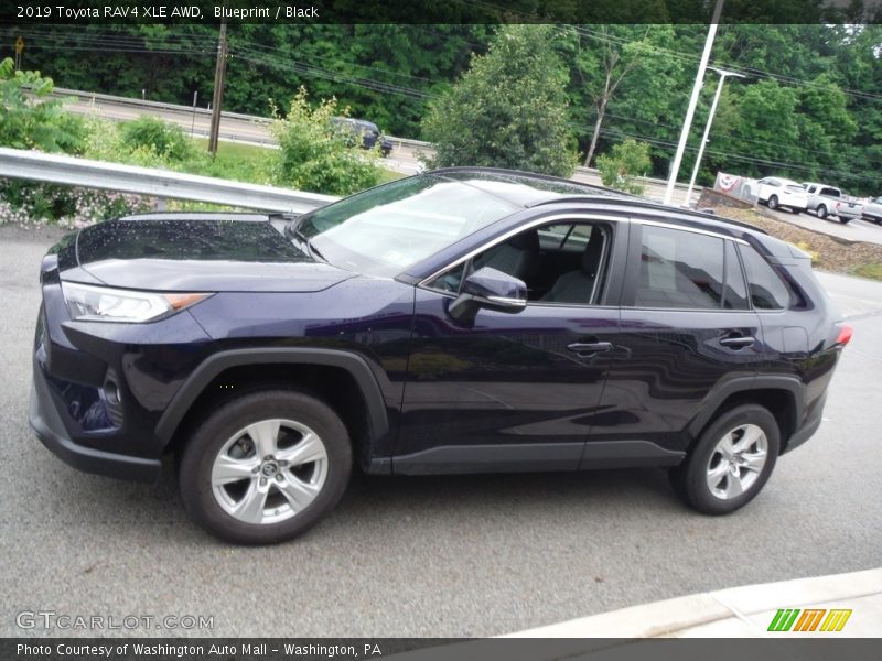 Blueprint / Black 2019 Toyota RAV4 XLE AWD