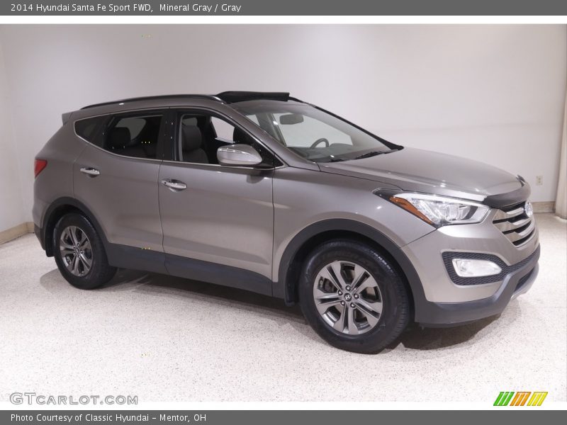 Mineral Gray / Gray 2014 Hyundai Santa Fe Sport FWD