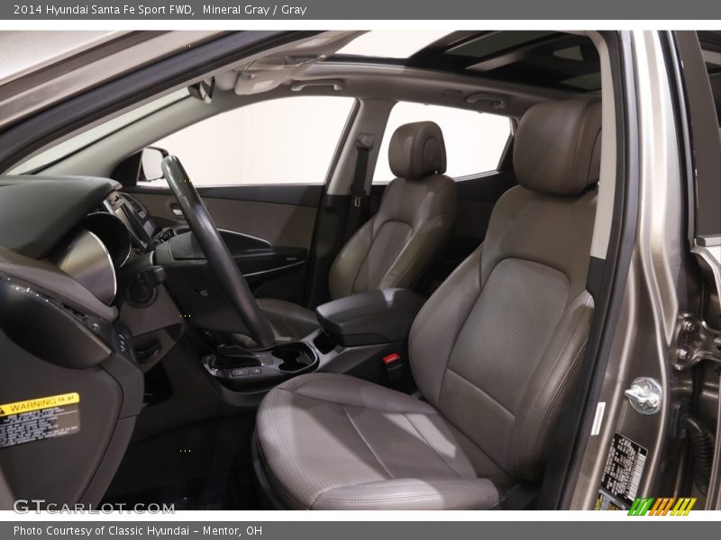 Mineral Gray / Gray 2014 Hyundai Santa Fe Sport FWD