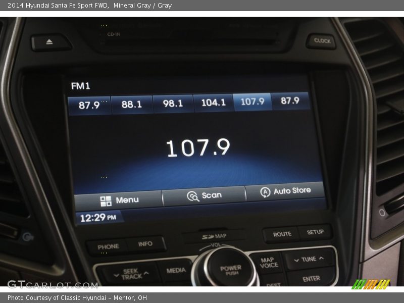 Mineral Gray / Gray 2014 Hyundai Santa Fe Sport FWD