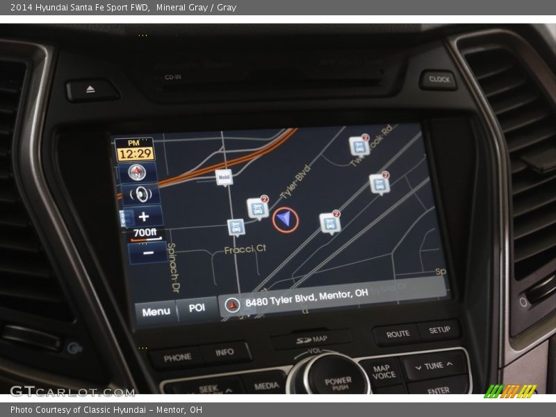 Mineral Gray / Gray 2014 Hyundai Santa Fe Sport FWD