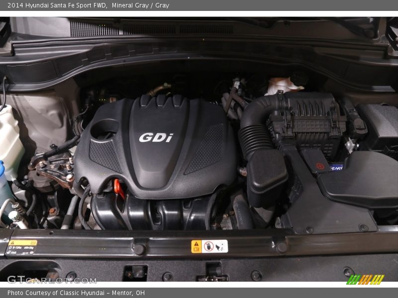 Mineral Gray / Gray 2014 Hyundai Santa Fe Sport FWD
