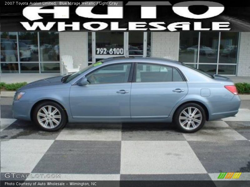 Blue Mirage Metallic / Light Gray 2007 Toyota Avalon Limited
