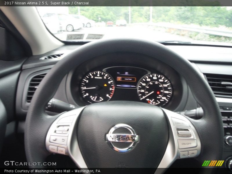 Super Black / Charcoal 2017 Nissan Altima 2.5 S