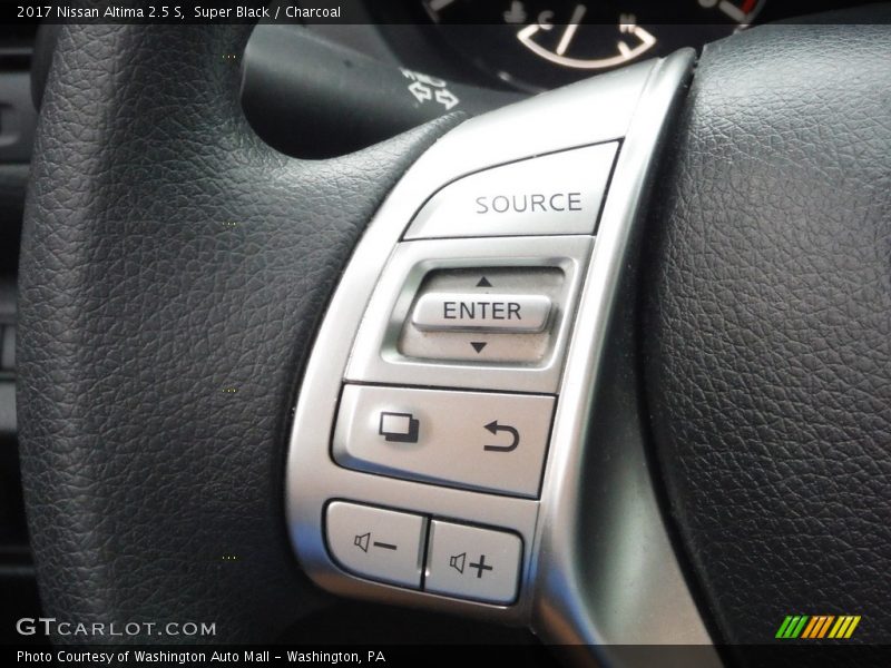 Super Black / Charcoal 2017 Nissan Altima 2.5 S