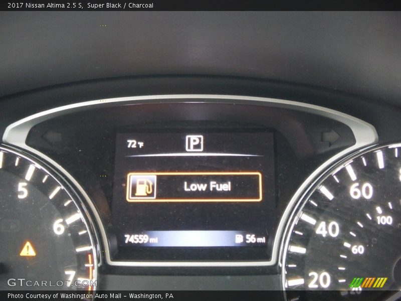Super Black / Charcoal 2017 Nissan Altima 2.5 S